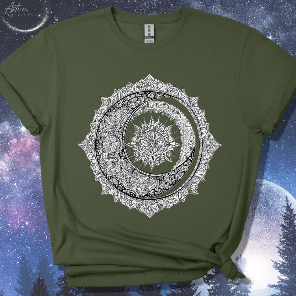 Moonlight Mandala T-Shirt