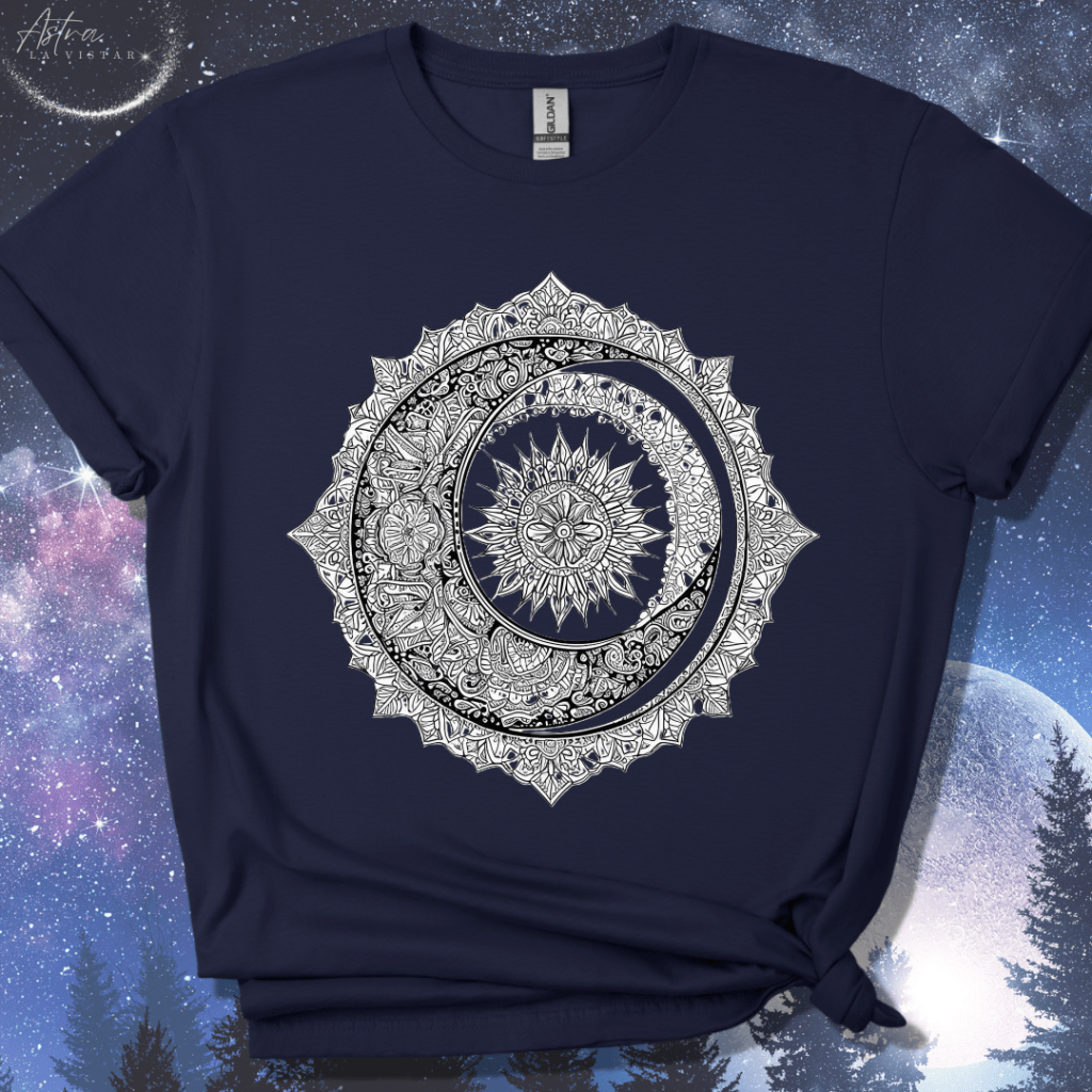 Moonlight Mandala T-Shirt