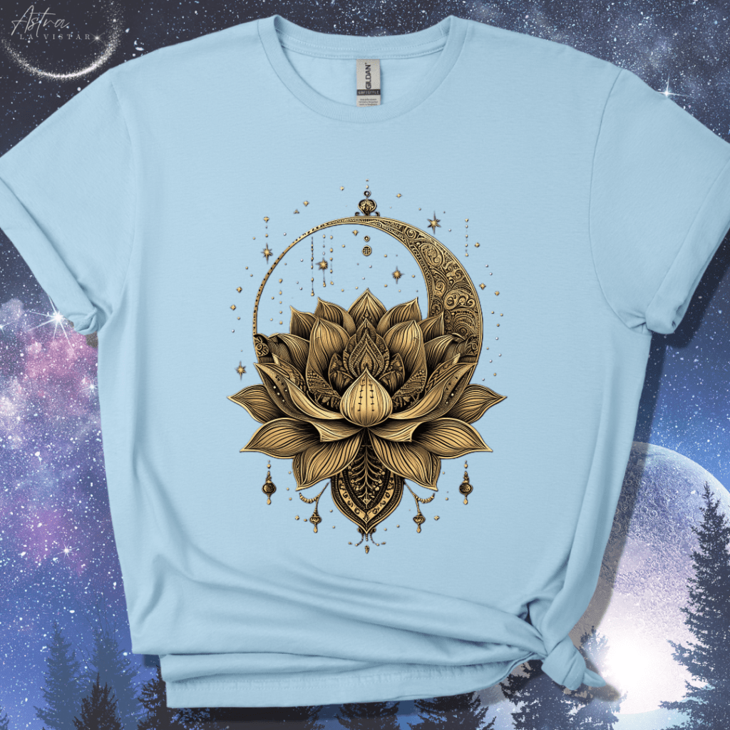 Moonlit Lotus T-Shirt