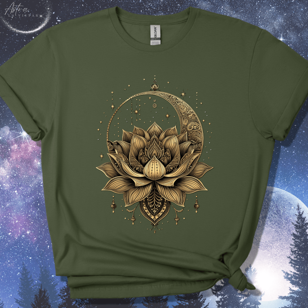 Moonlit Lotus T-Shirt