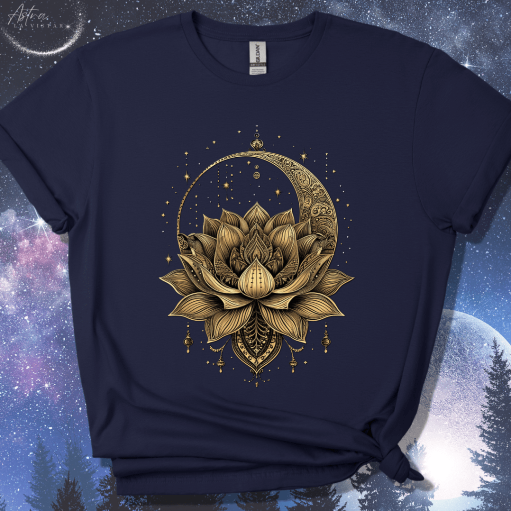 Moonlit Lotus T-Shirt