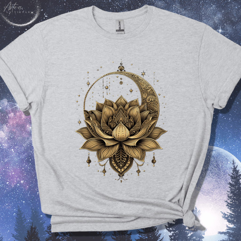 Moonlit Lotus T-Shirt