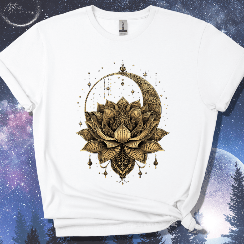 Moonlit Lotus T-Shirt