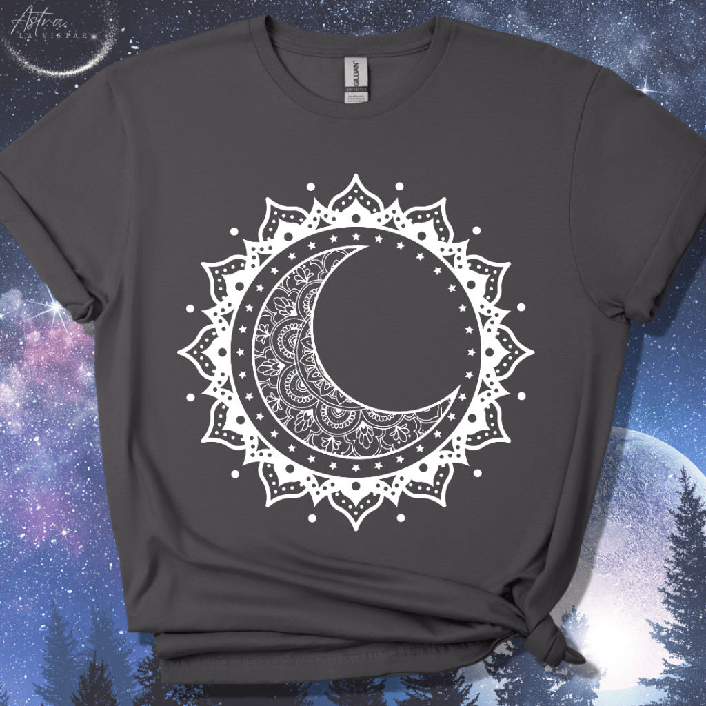 Mystic Moon Mandala T-Shirt