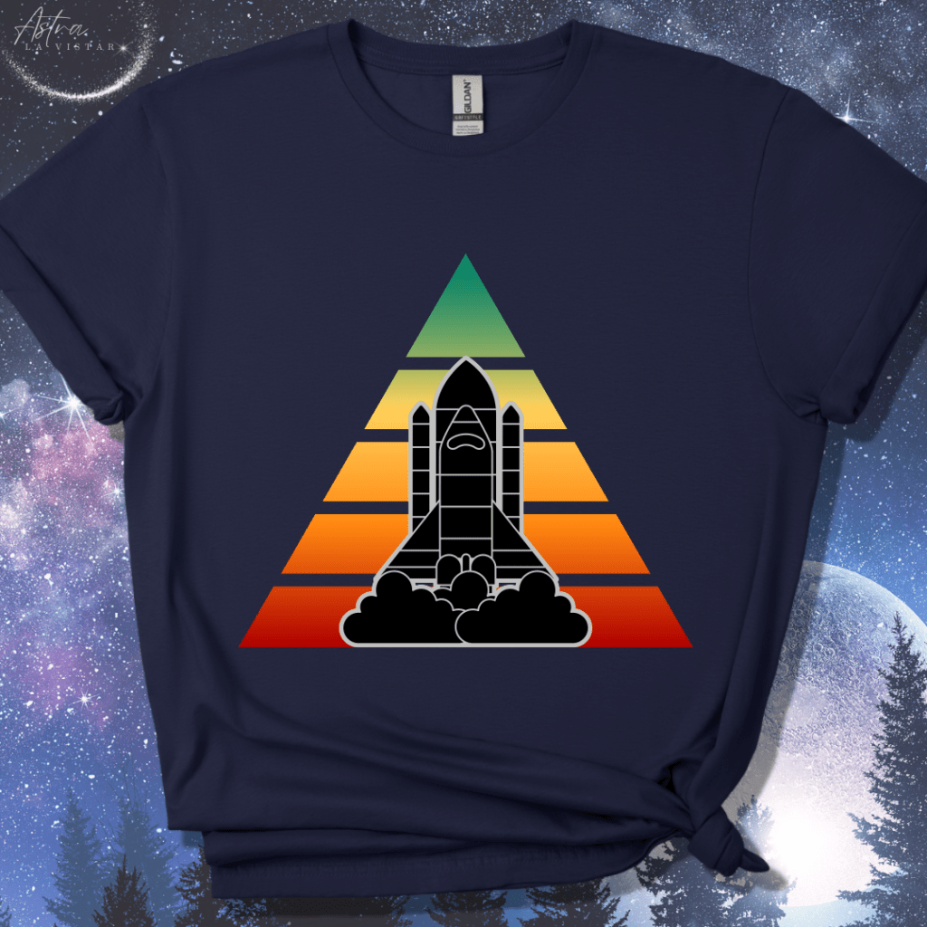 Pyramid Launch T-Shirt