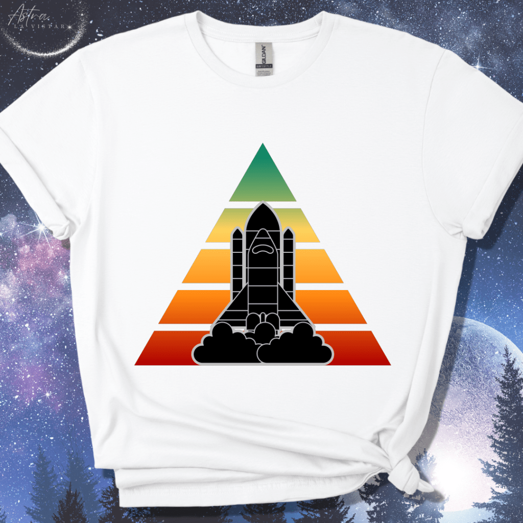 Pyramid Launch T-Shirt