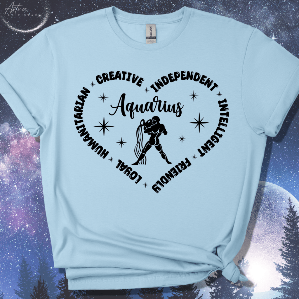 Aquarius Heart T-Shirt