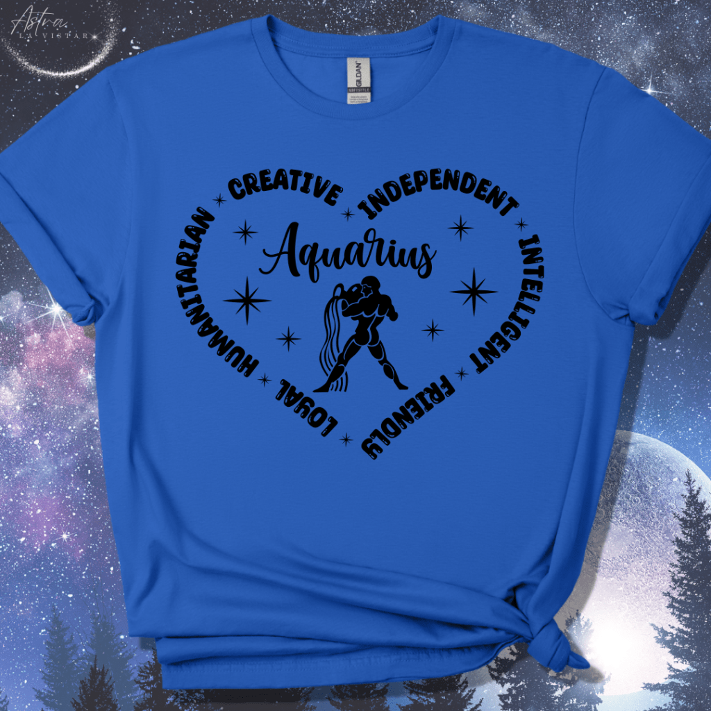 Aquarius Heart T-Shirt