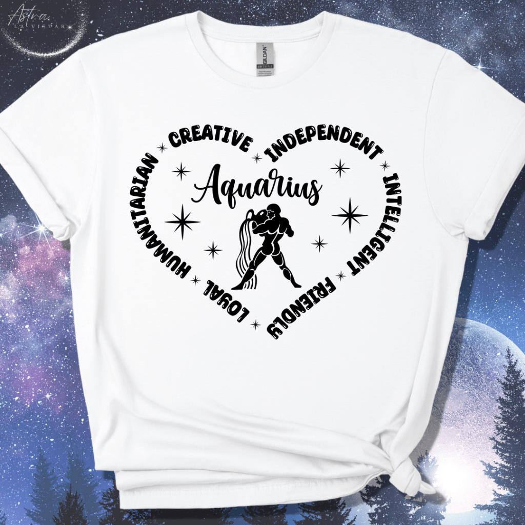 Aquarius Heart T-Shirt