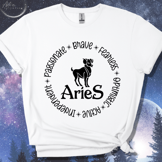 Aries Round T-Shirt