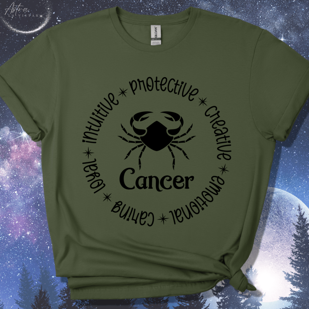 Cancer Round T-Shirt