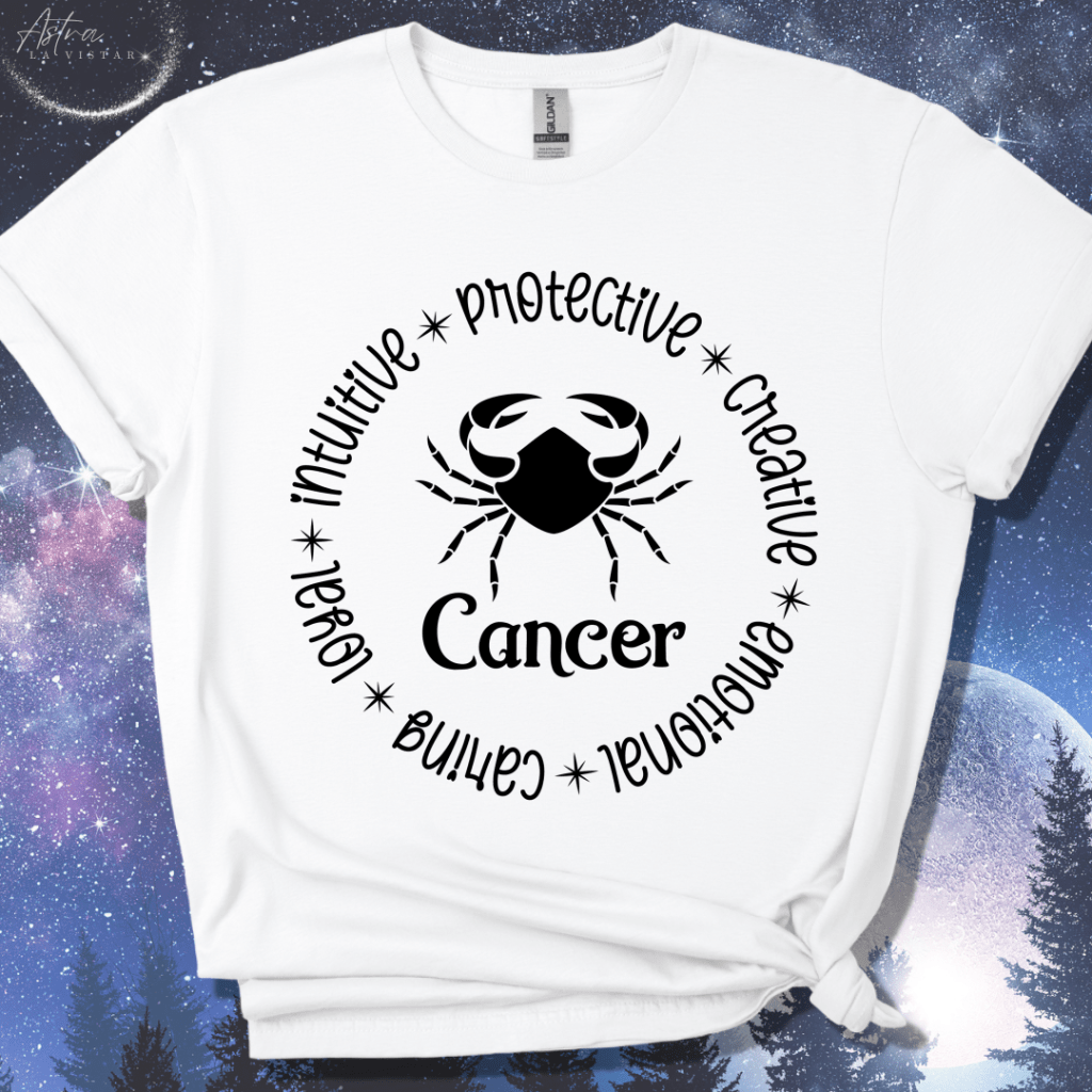 Cancer Round T-Shirt