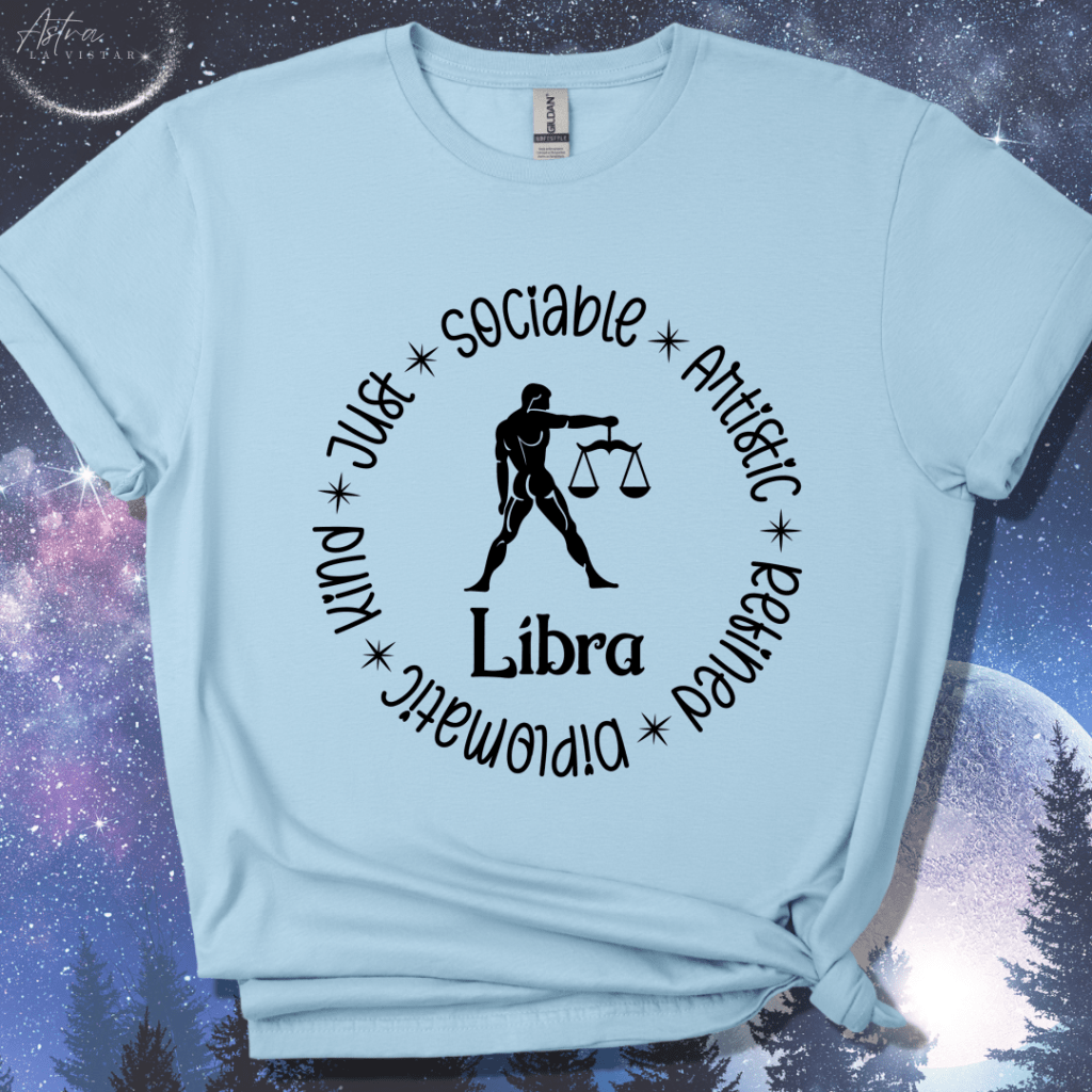 Libra Round T-Shirt