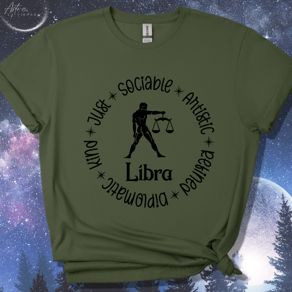 Libra Round T-Shirt