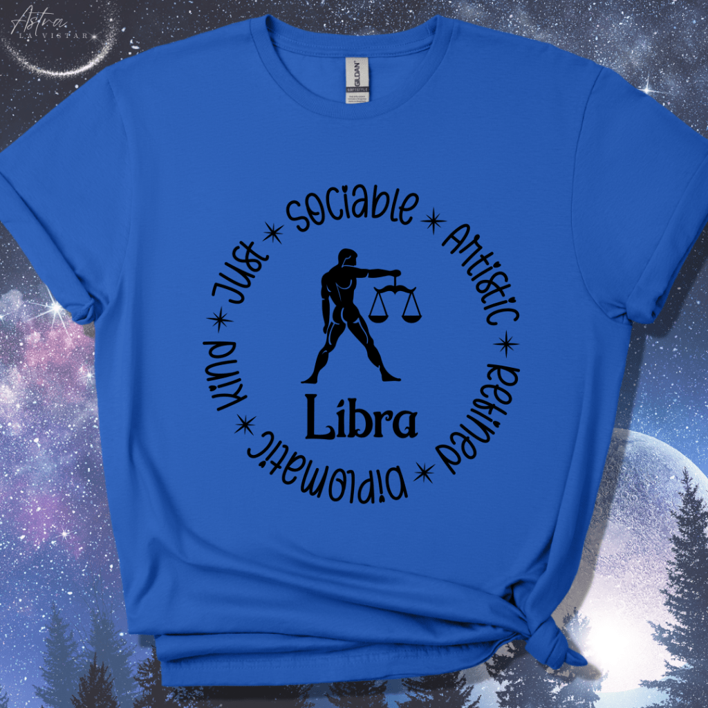 Libra Round T-Shirt