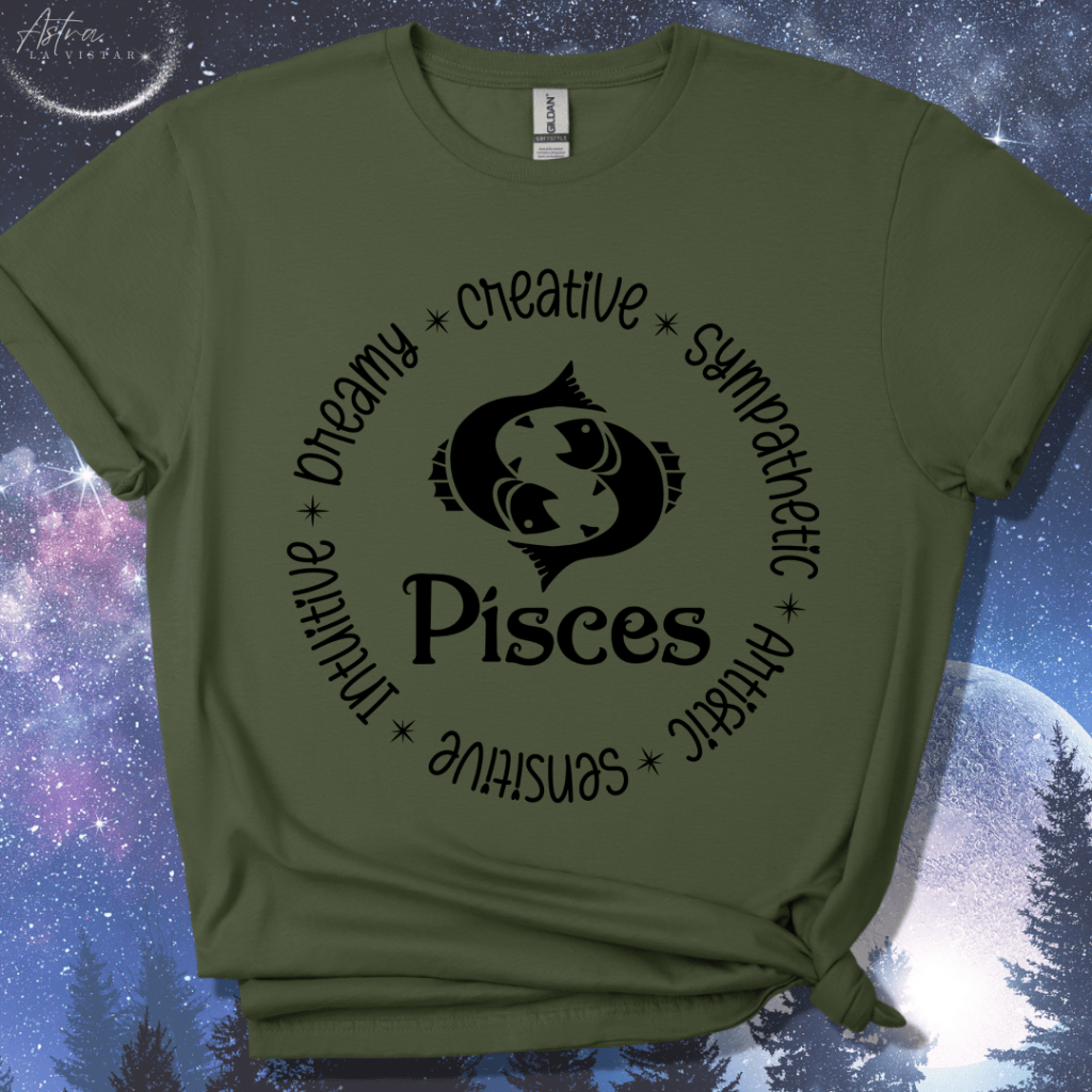 Pisces Round T-Shirt