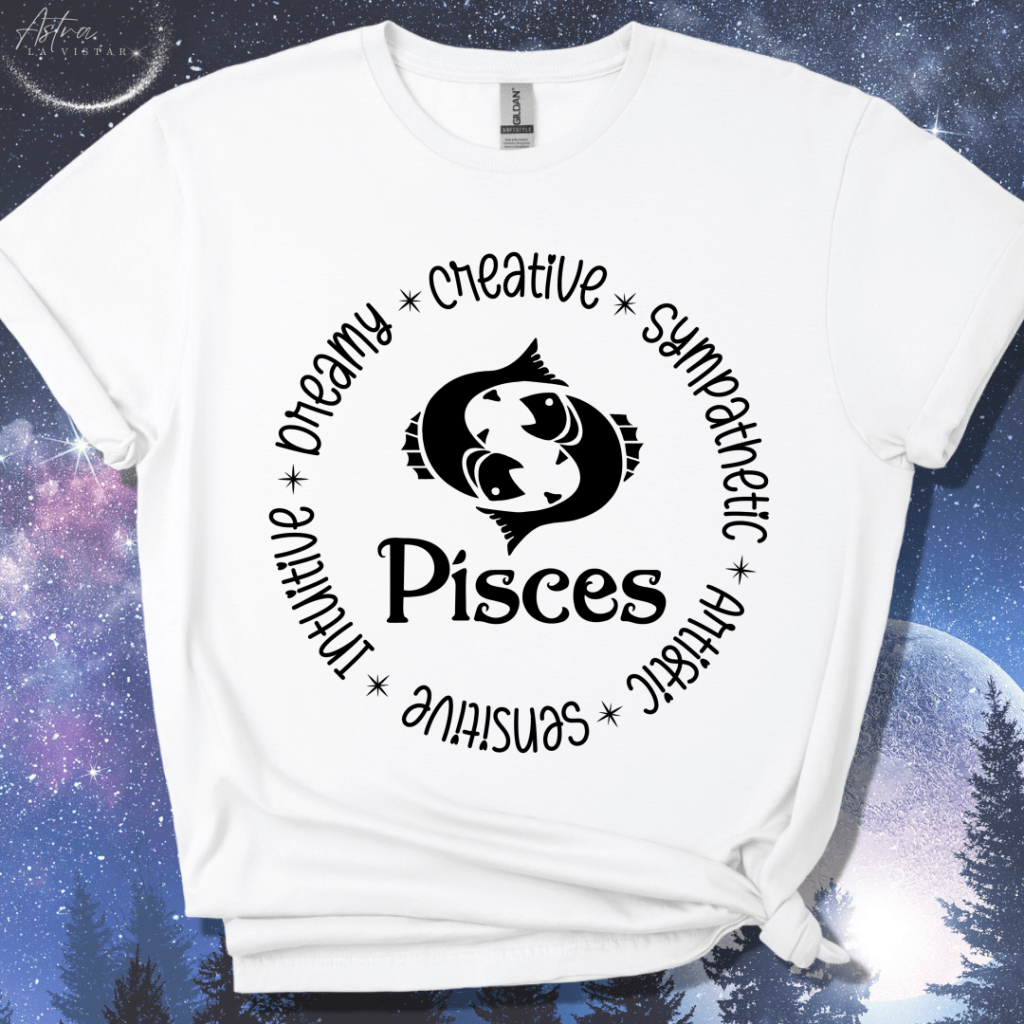 Pisces Round T-Shirt