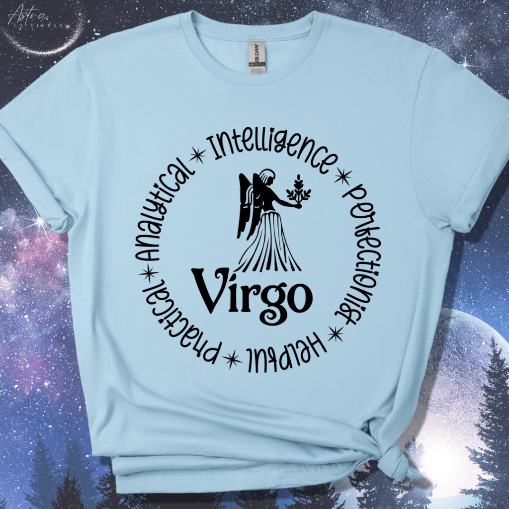 Virgo Round T-Shirt