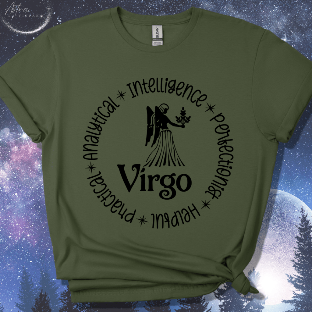 Virgo Round T-Shirt