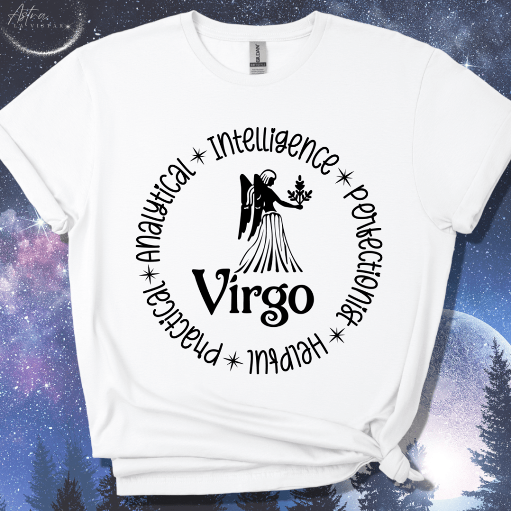 Virgo Round T-Shirt