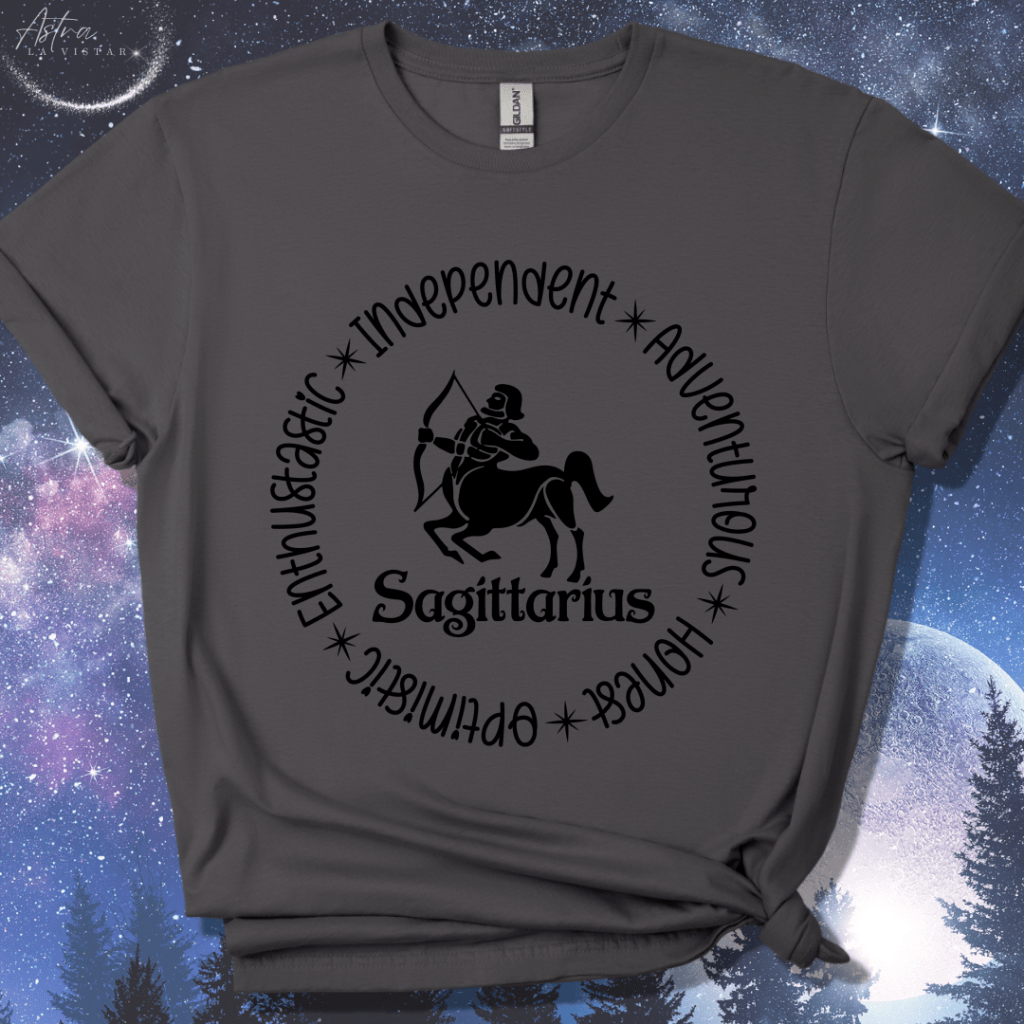 Sagittarius Round T-Shirt