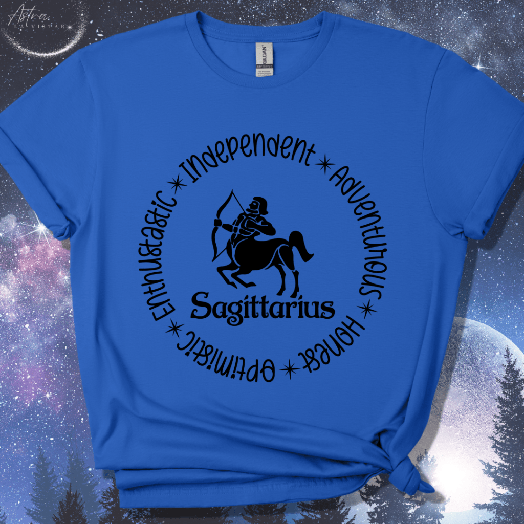 Sagittarius Round T-Shirt