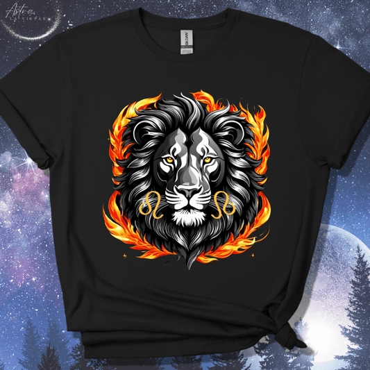 Flaming Leo T-Shirt