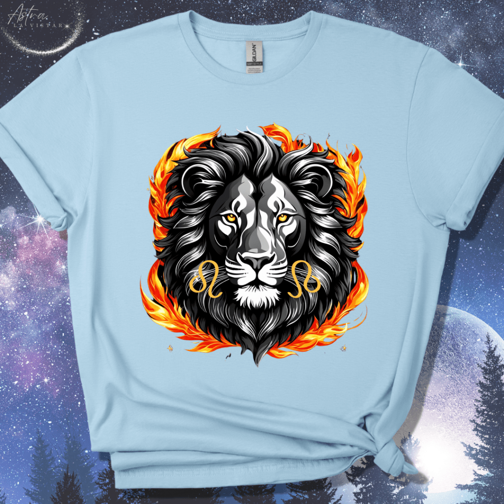 Flaming Leo T-Shirt