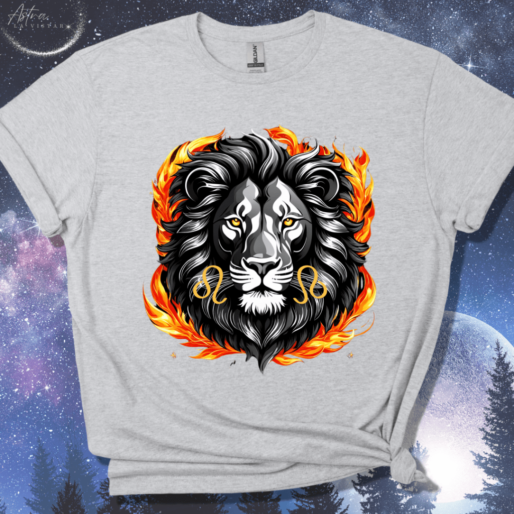 Flaming Leo T-Shirt