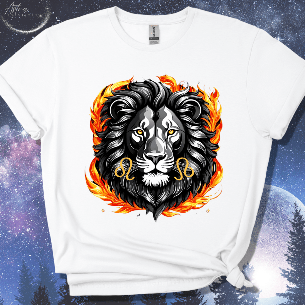 Flaming Leo T-Shirt