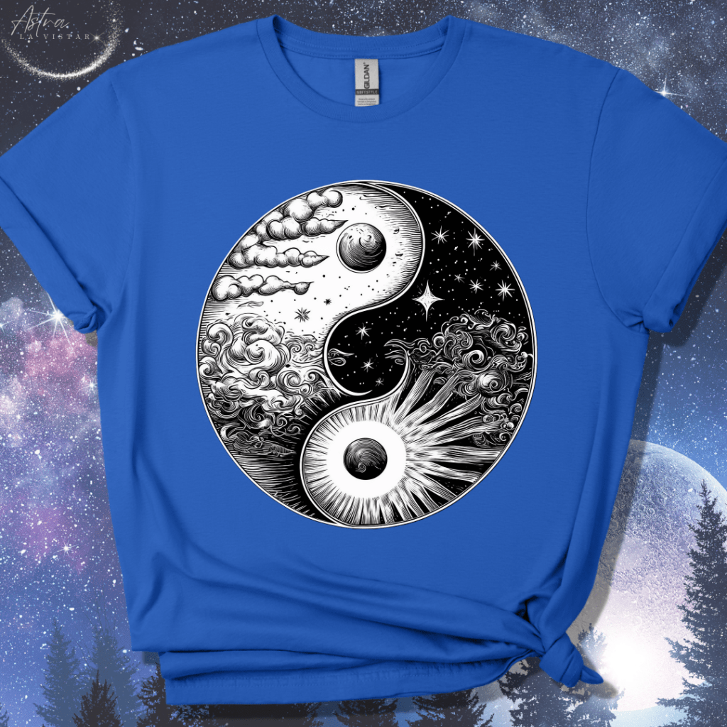 Cosmic Yin Yang T-Shirt