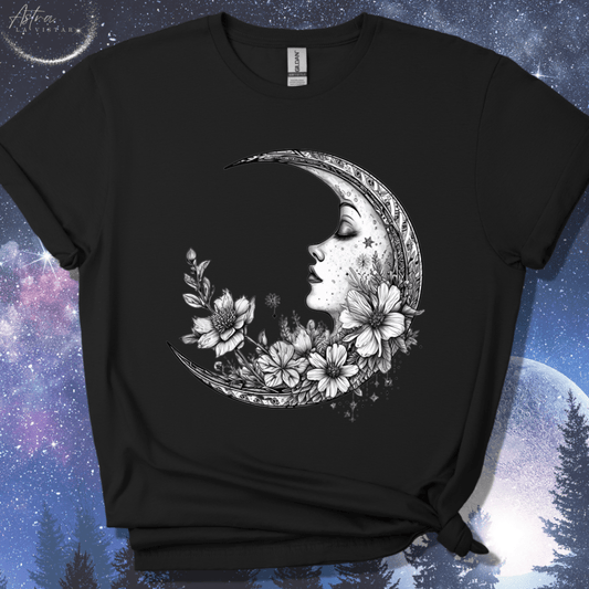 Floral Crescent T-Shirt