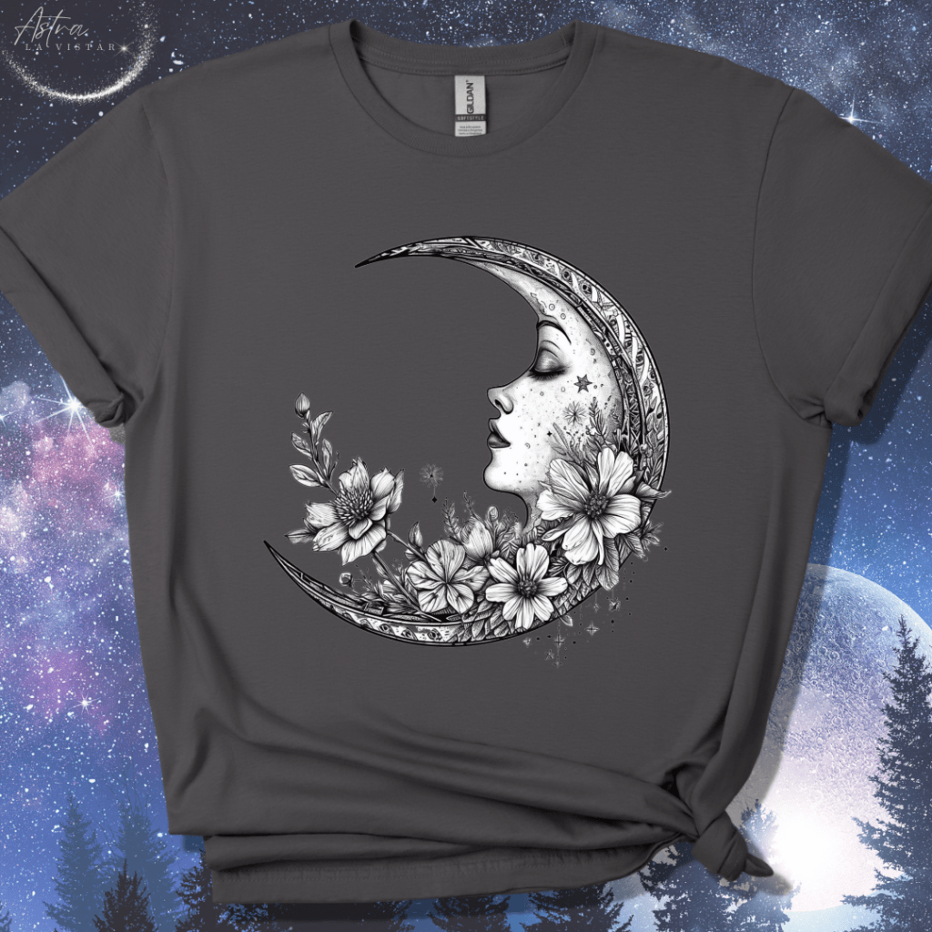 Floral Crescent T-Shirt